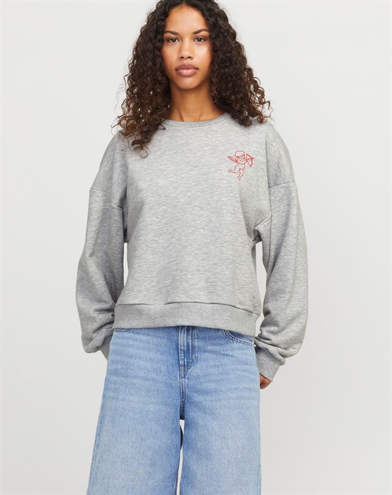 Valentine Relaxed Crew Sweatshirt